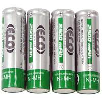 Pilhas Recarregáveis AA 2500mAh